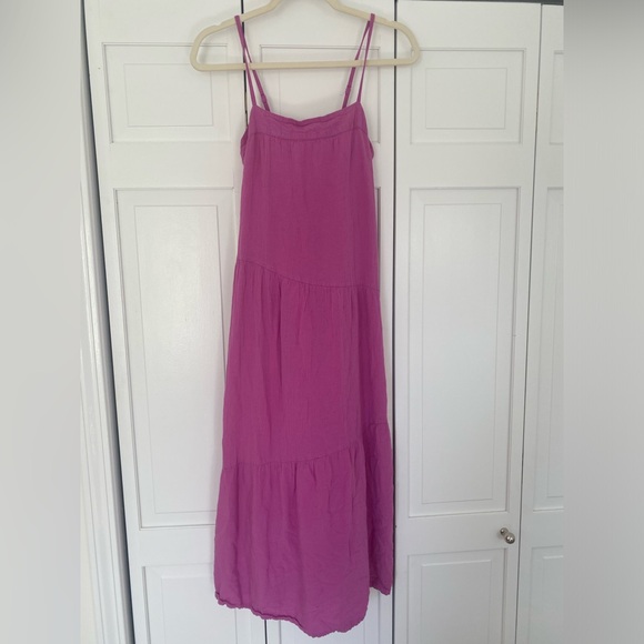 Purple Linen maxi - Picture 1 of 2